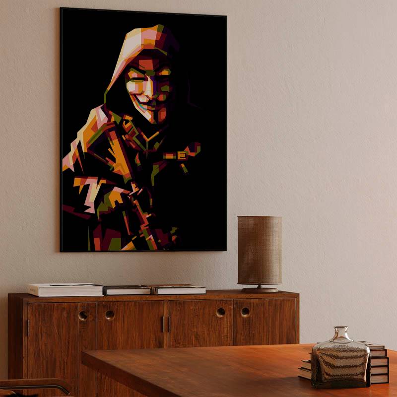 Vendetta Hacker in wpap art preview