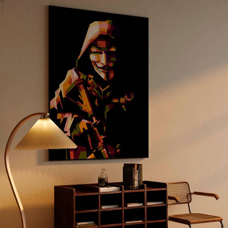 Vendetta Hacker in wpap art preview