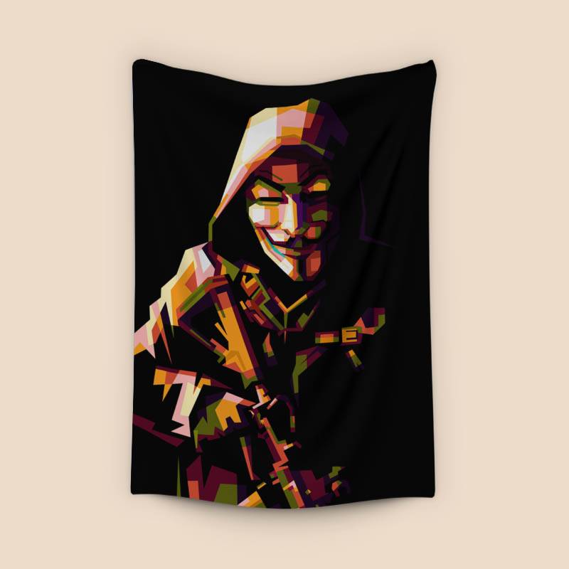 Vendetta Hacker in wpap art preview