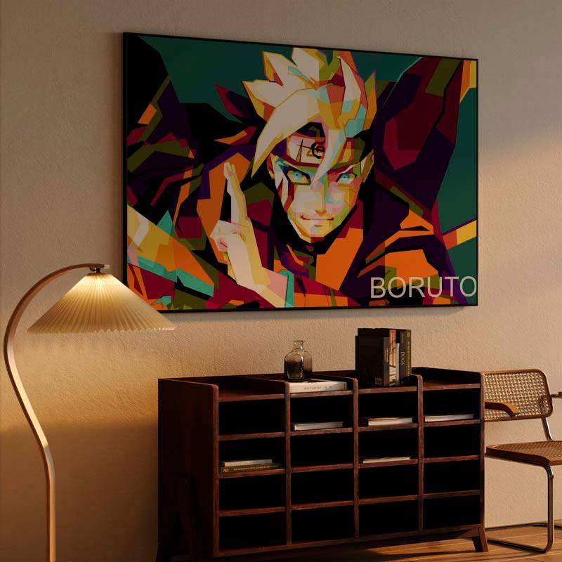 Anime Boruto in pop art preview