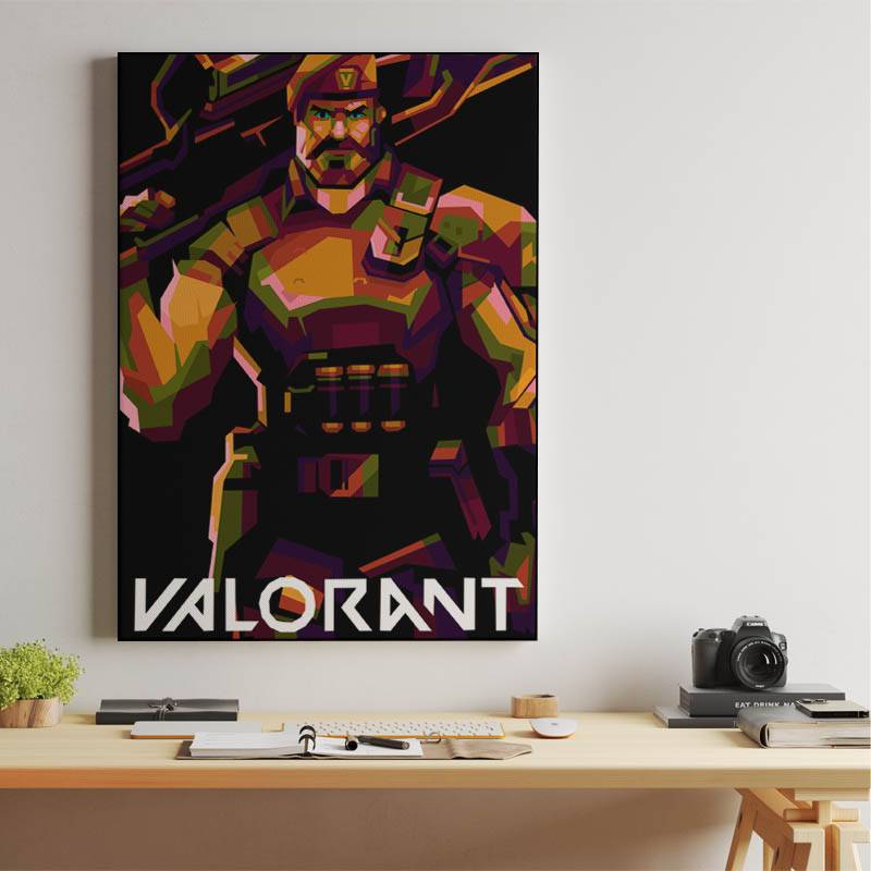 Brimstones Valorant in amazing pop art preview