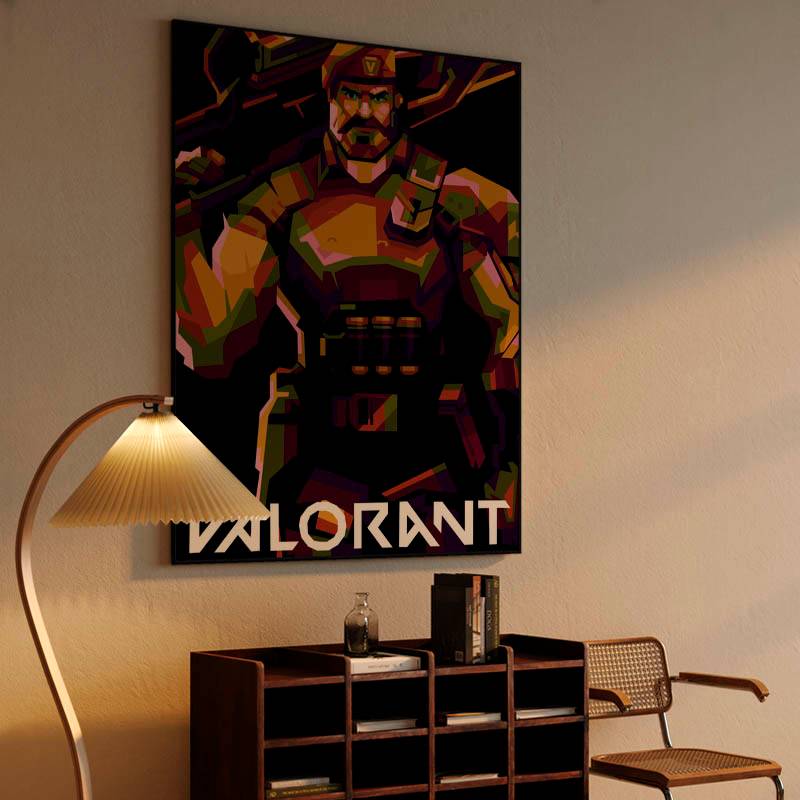 Brimstones Valorant in amazing pop art preview