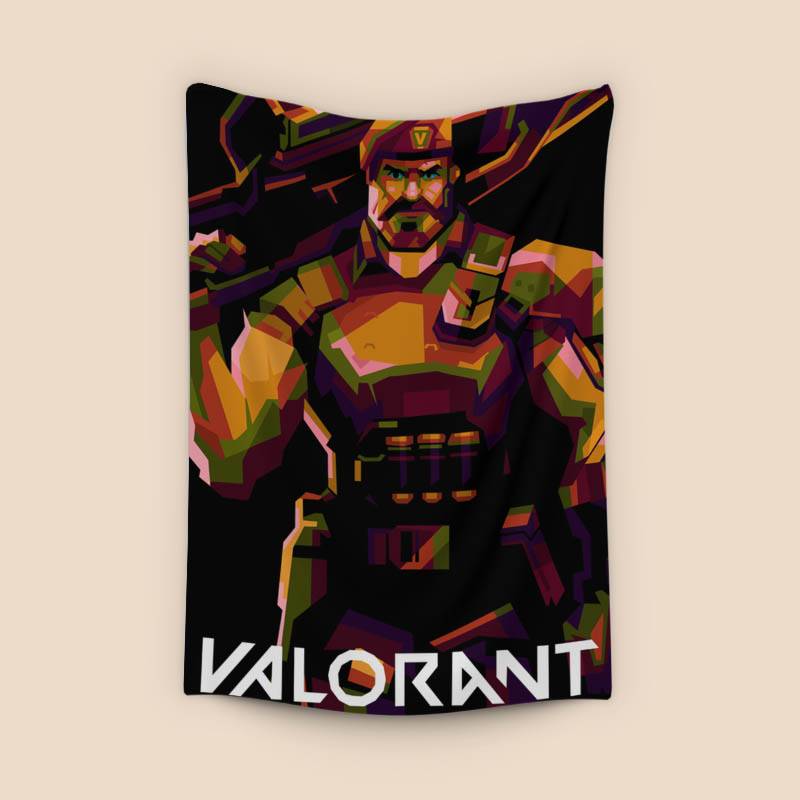 Brimstones Valorant in amazing pop art preview