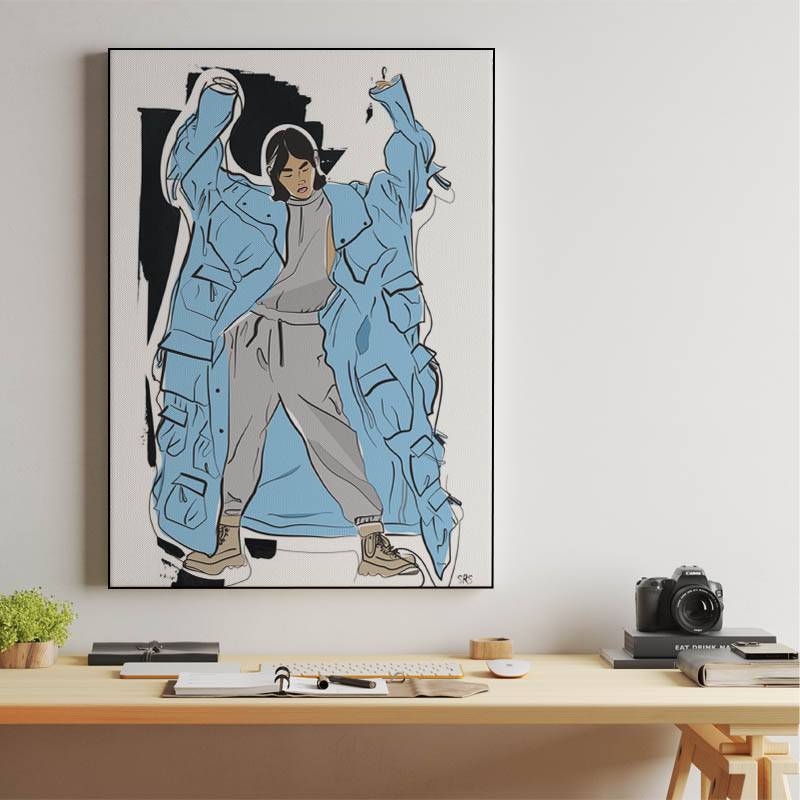 Girl in Blue preview