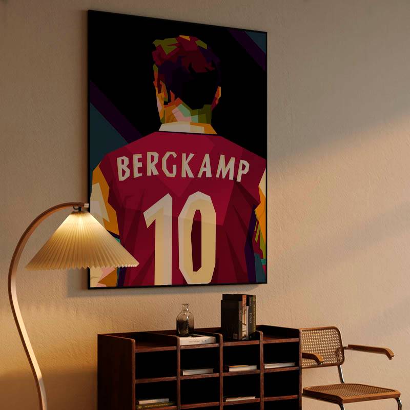 Dennis Bergkamp in Pop art fantastic preview