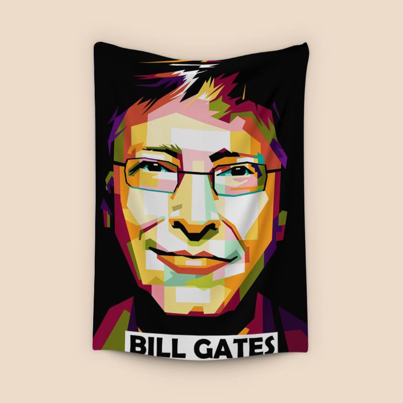 Amazing pop art Bill Gates preview