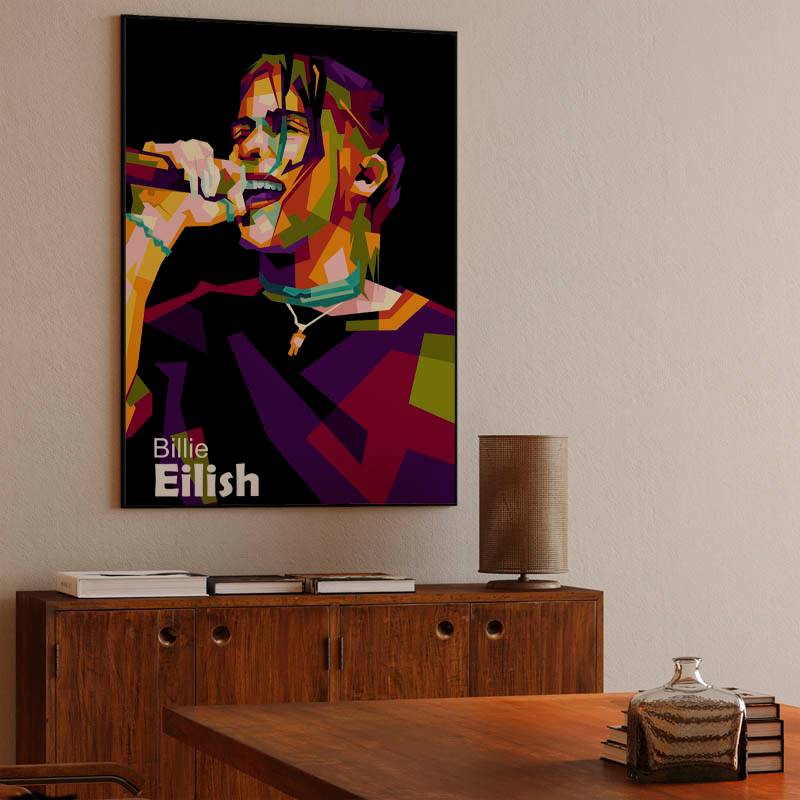 Singer in amazing pop art preview