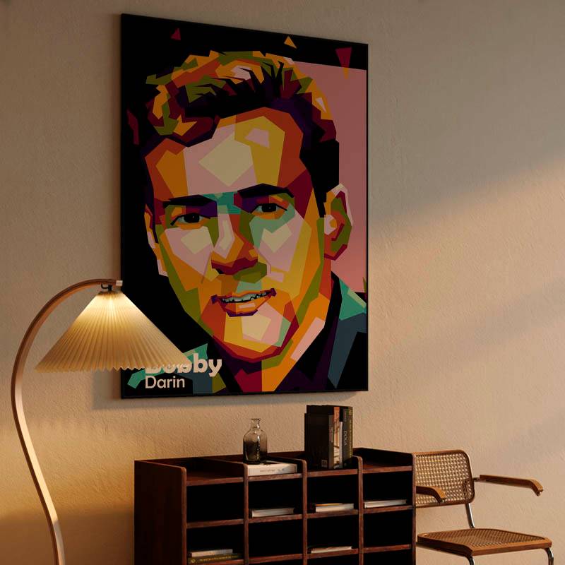 Music 70s Bobby Darin in wpap art preview