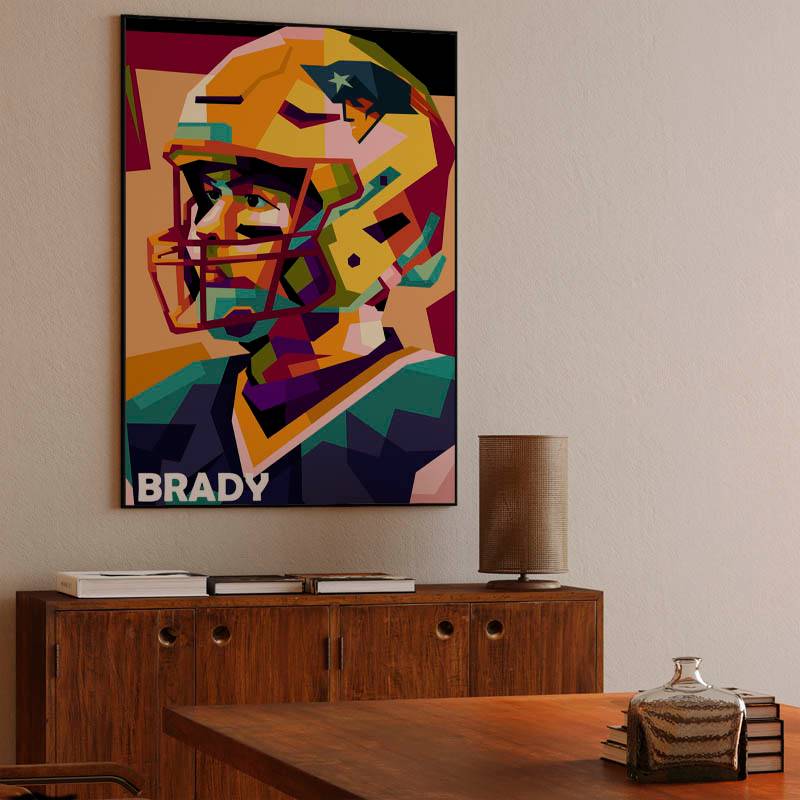 Best American Football in pop art preview