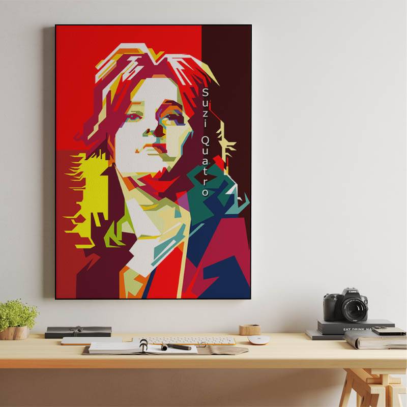 Suzi Quatro Pop Art WPAP preview