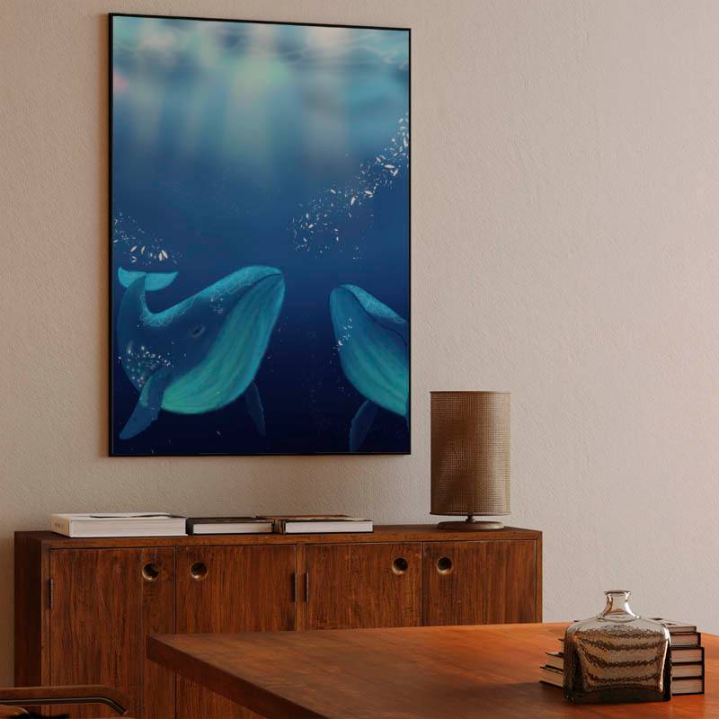 Among whales preview