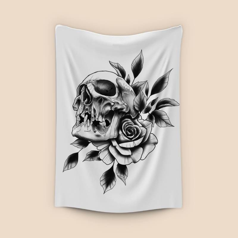 skull and rose preview