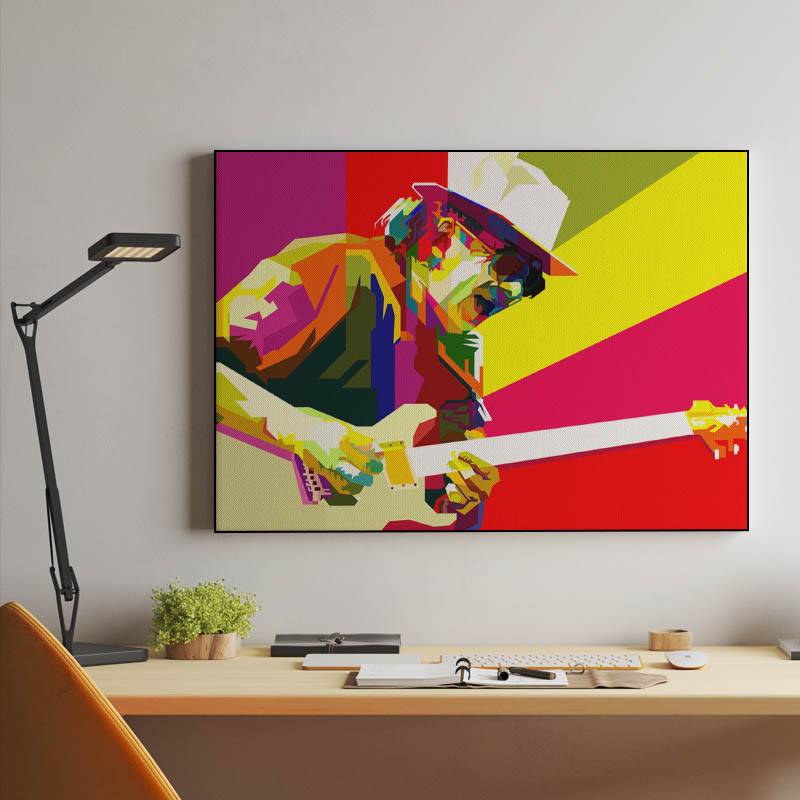 Carlos Santana Pop Art WPAP preview