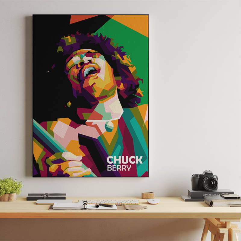 Legend Music Chuck Berry in pop art preview