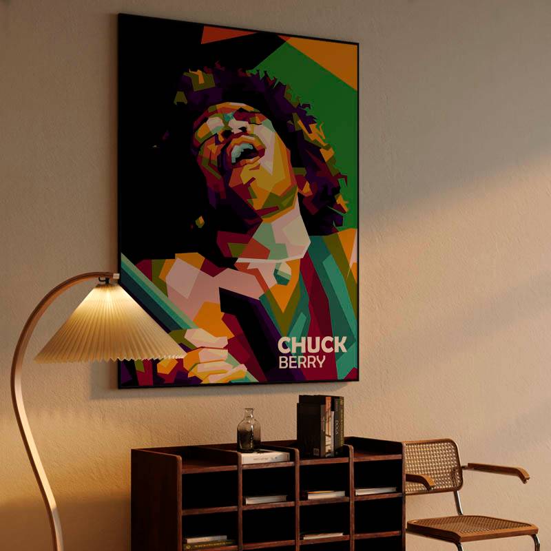 Legend Music Chuck Berry in pop art preview