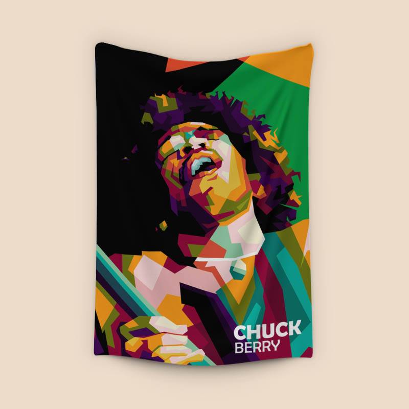 Legend Music Chuck Berry in pop art preview