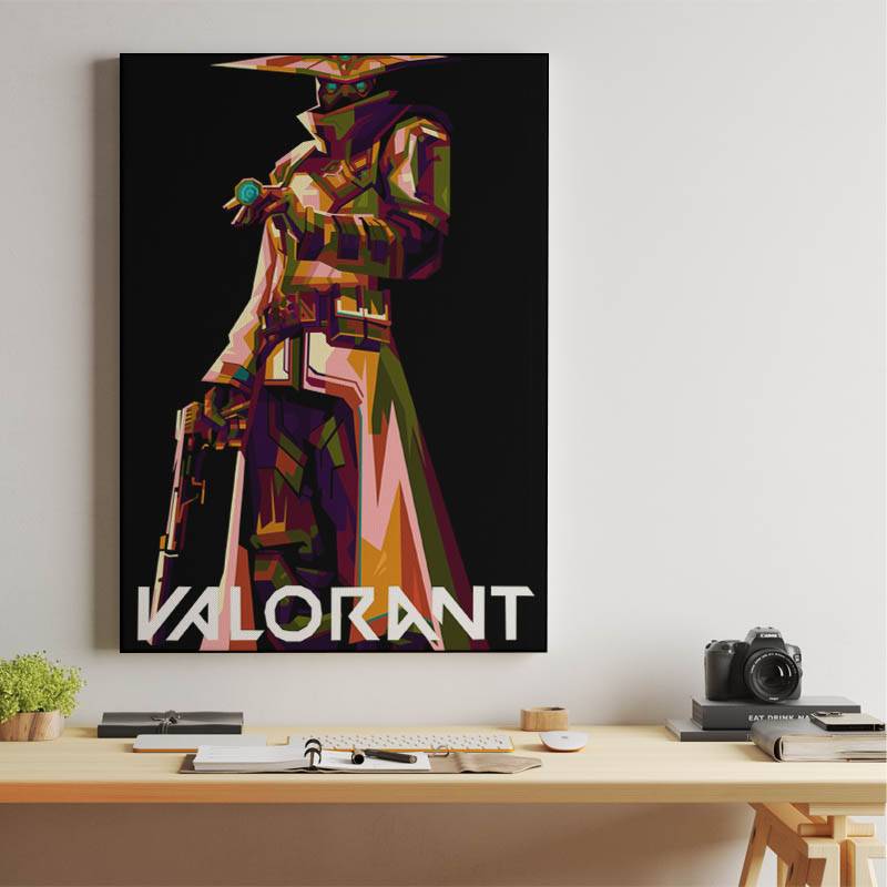 Chyper Valorant in wpap pop art preview