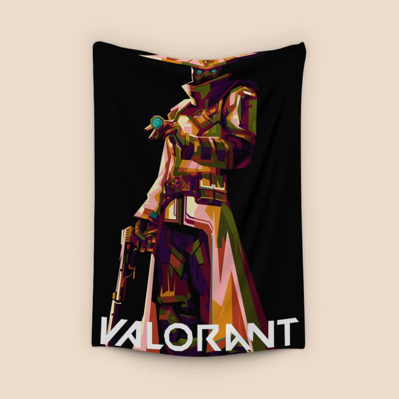 Chyper Valorant in wpap pop art preview