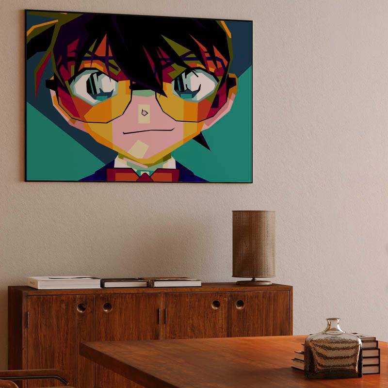 Detective Conan in pop art preview