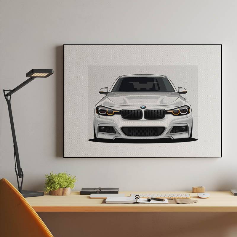 BMW 3 Series Car Canvas Audi preview