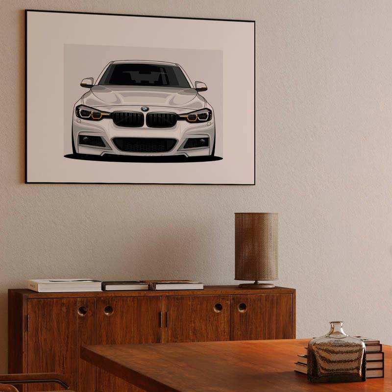 BMW 3 Series Car Canvas Audi preview
