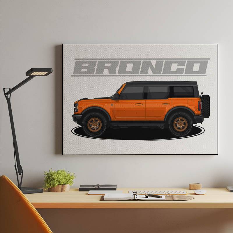 Ford Bronco Car Canvas Ford preview