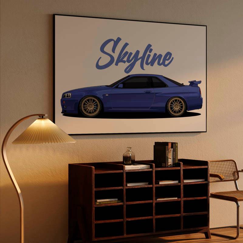 Nissan Skyline Canvas, Nissan GTR preview