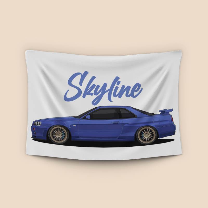 Nissan Skyline Canvas, Nissan GTR preview
