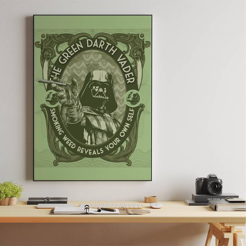 Darth green vader preview