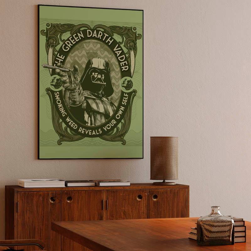 Darth green vader preview