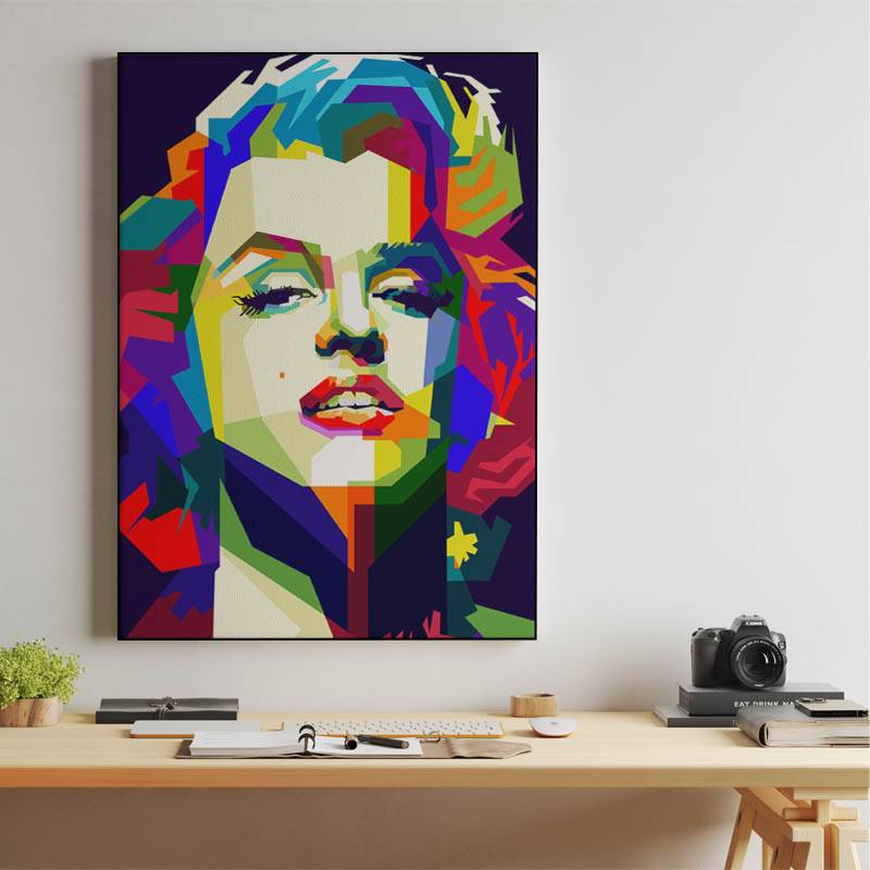 Marilyn Monroe Pop Art WPAP preview
