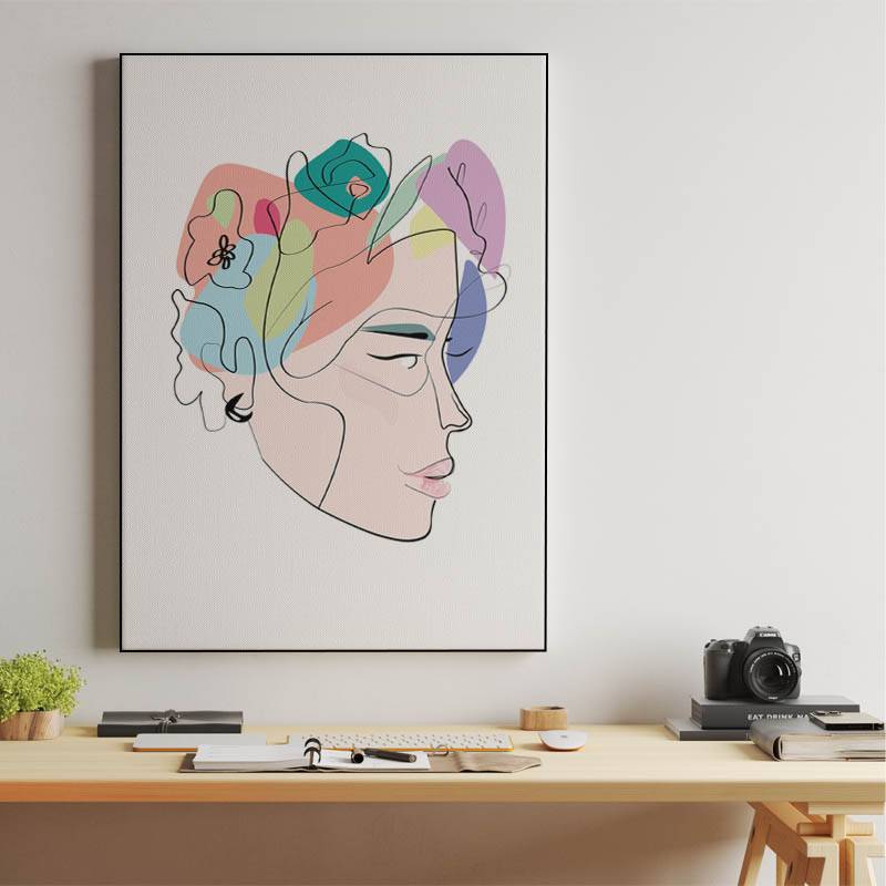 Flower portrait preview