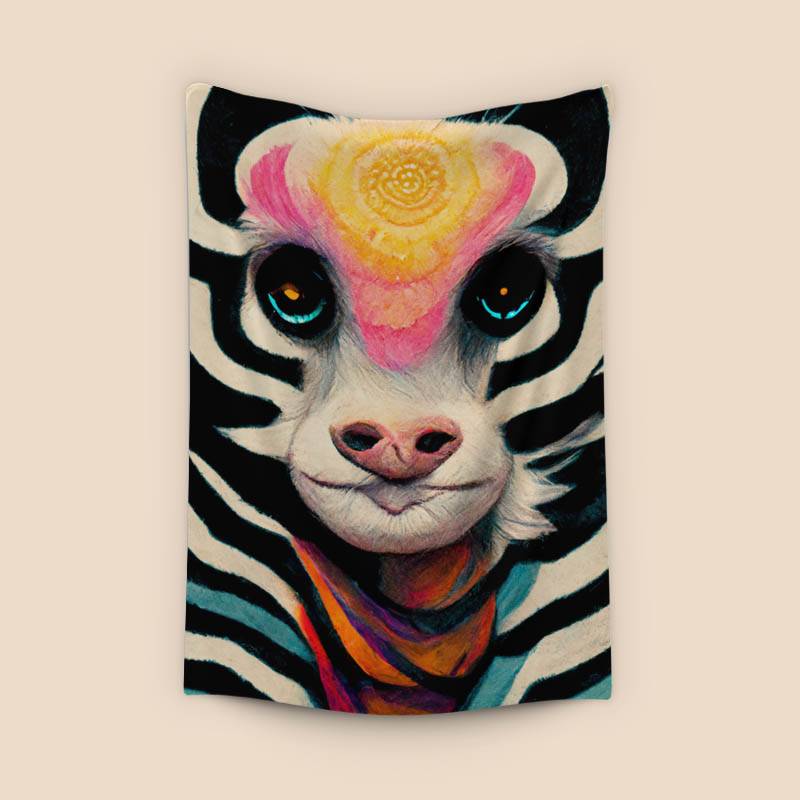 Zebras painting preview