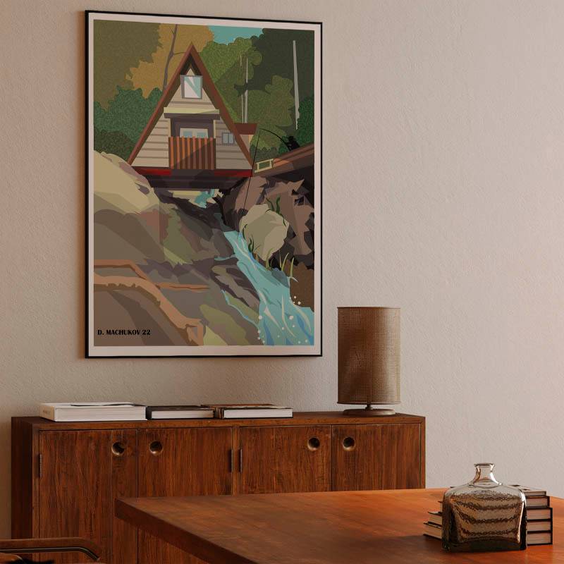 My childhood cabin in the woods preview