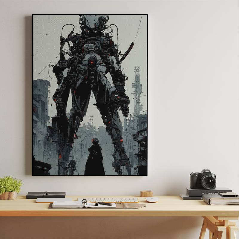 Mech in the city preview