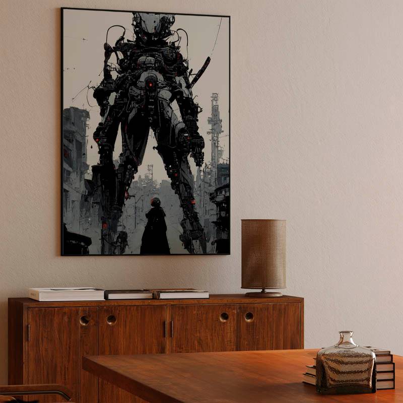 Mech in the city preview