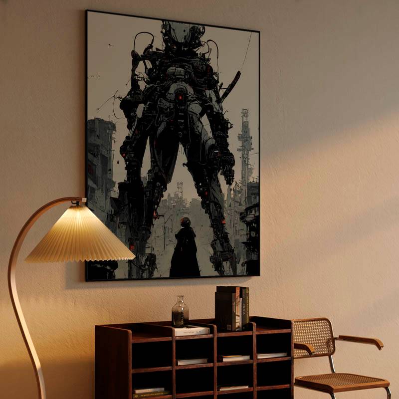 Mech in the city preview