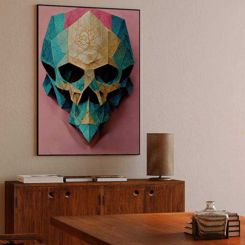 Origami Paper Skull preview