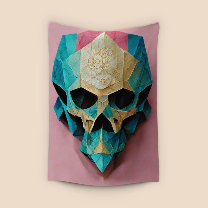 Origami Paper Skull preview