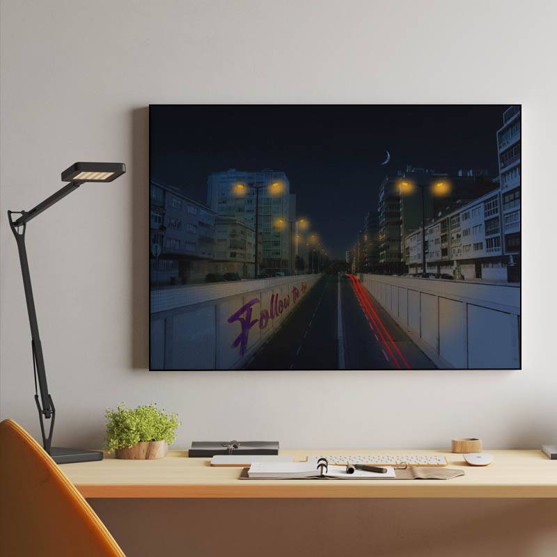 Night lights cityscape preview