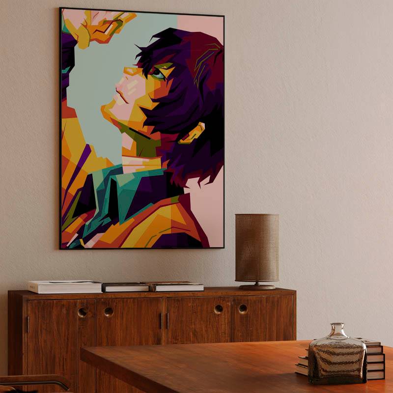 Anime Bungou Stray Dog in best pop art preview