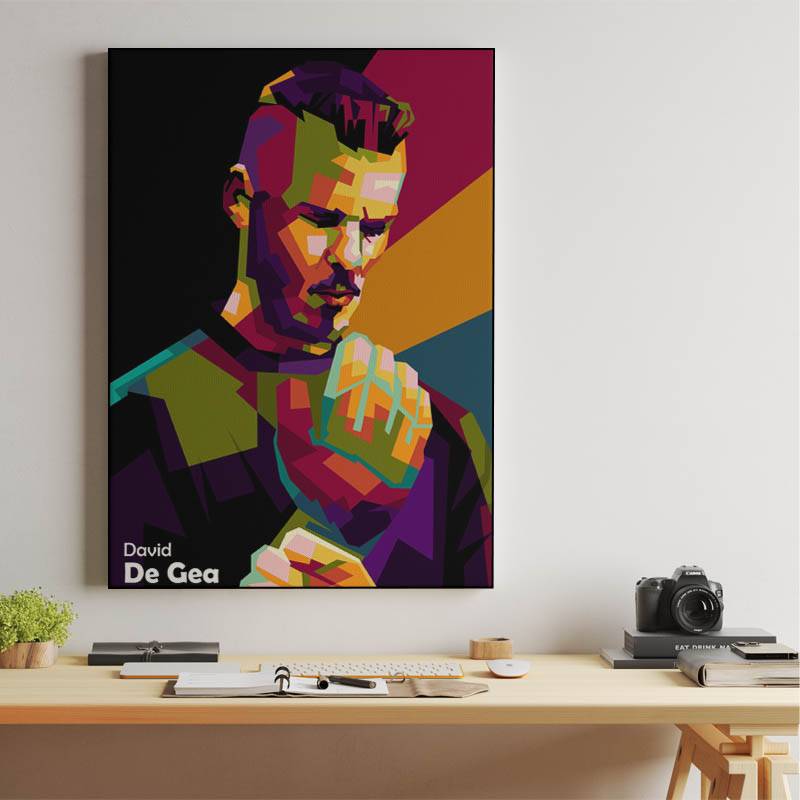 David De Gea amazing football pop art preview
