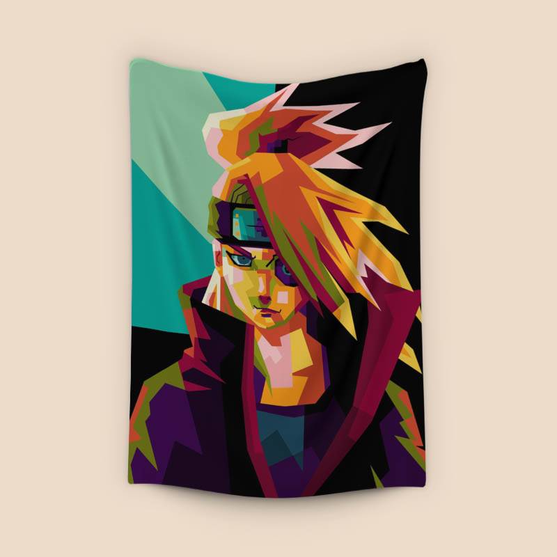 Anime Naruto Daidara wpap poster preview