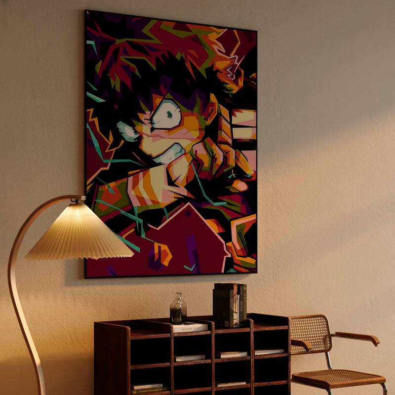 Japanese anime My Hero Academia preview