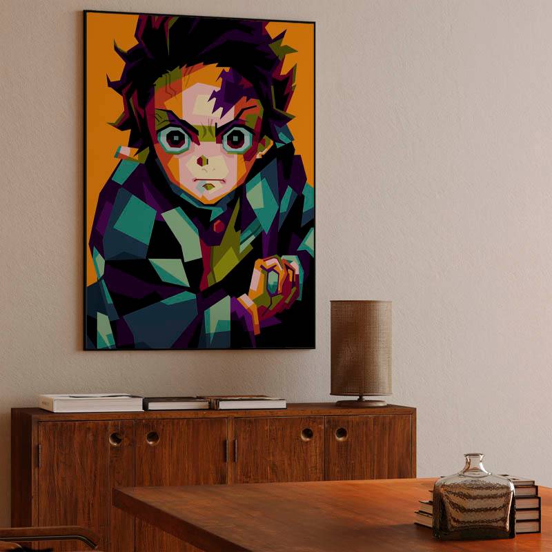 Anime Demon Slayers Pop art 1 preview