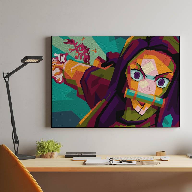 Anime Demon slayers 2 pop art preview