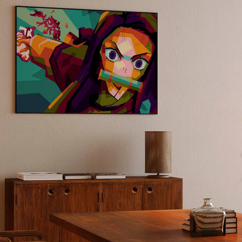 Anime Demon slayers 2 pop art preview
