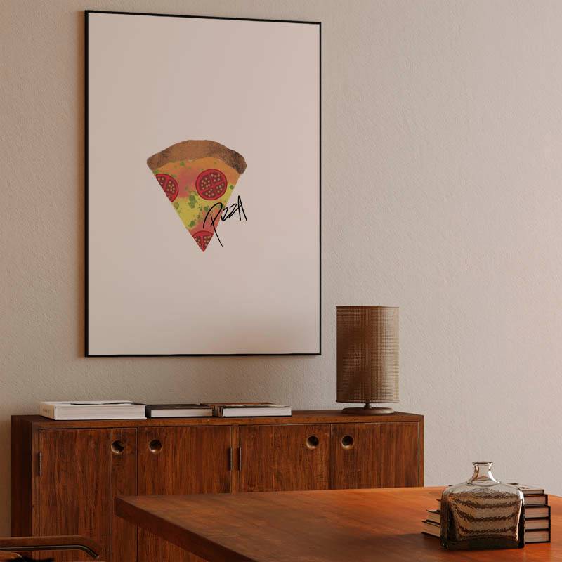 Pizza Slice - Flat Style preview