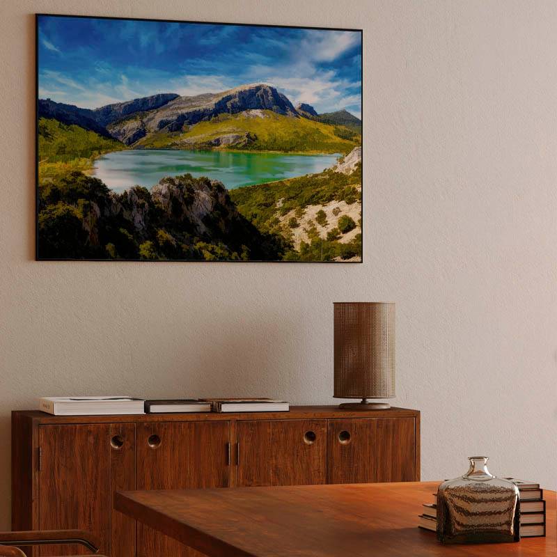 Reservoir in spring preview