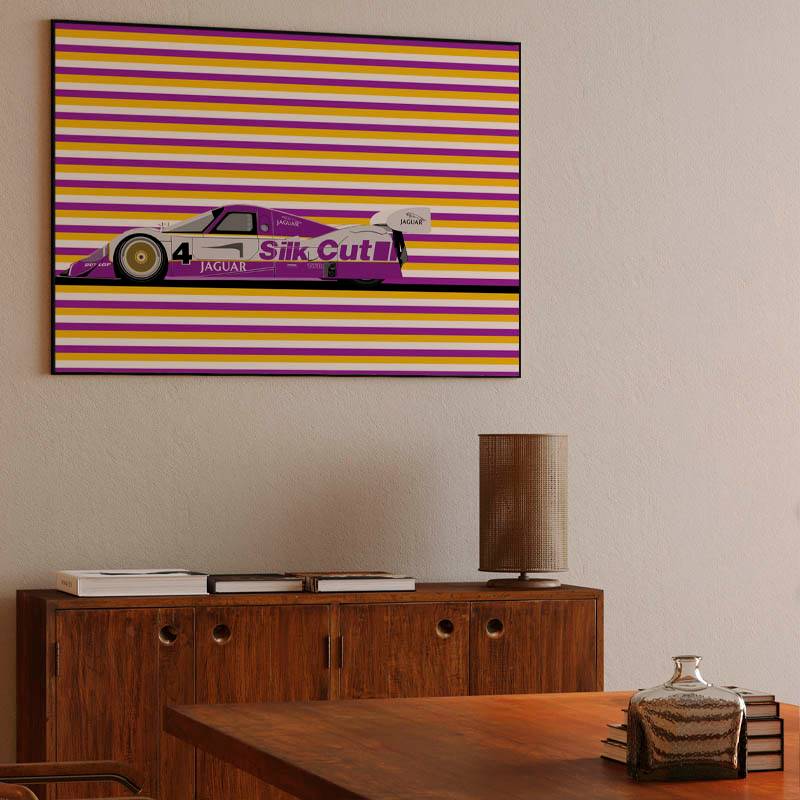 Silk Cut Jaguar XJR-11 preview